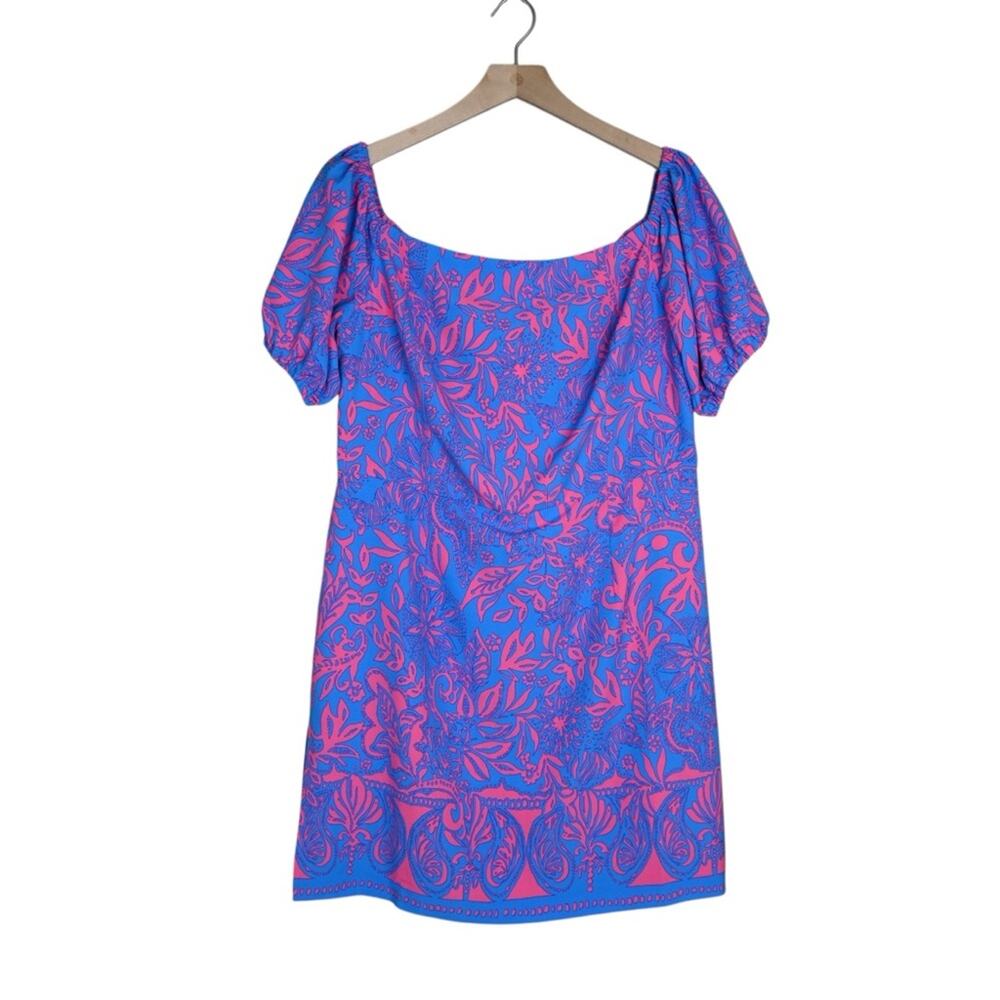Lilly Pulitzer Womens 16 Jada Off the Shoulder Romper NEW - Picture 2 of 11